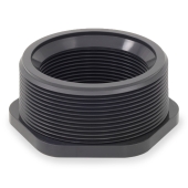 Spears 4" x 3" PVC (Sch 80) MIP x FIP Bushing - Image 2