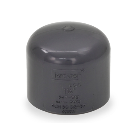 Spears 1-1/4" PVC (Sch 80) Cap