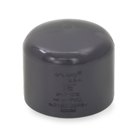 Spears 1-1/2" PVC (Sch 80) Cap