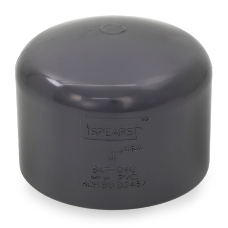 Spears 4" PVC (Sch 80) Cap