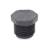 Spears 1/2" PVC (Sch 80) Threaded Plug (MIP) - Image 1