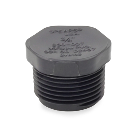 Spears 3/4" PVC (Sch 80) Threaded Plug (MIP)