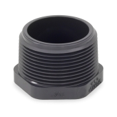 Spears 1-1/2" PVC (Sch 80) Threaded Plug (MIP) - Image 2