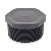 Spears 2" PVC (Sch 80) Threaded Plug (MIP) - Image 1