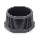 Spears 2" PVC (Sch 80) Threaded Plug (MIP) - Image 2