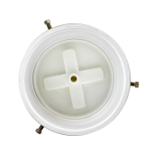 Sioux Chief Basic Adjustable Cleanout Assembly, Round, Nickel-Bronze, PVC 4" Hub - Image 3