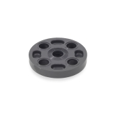 Spears 1/2" FIP One-Piece (Solid) PVC Sch 80 Flange, Class 150 - Image 2