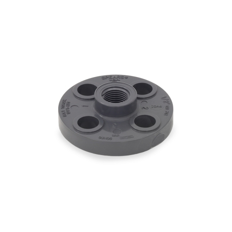 Spears 1/2" FIP One-Piece (Solid) PVC Sch 80 Flange, Class 150