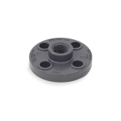 Spears 3/4" FIP One-Piece (Solid) PVC Sch 80 Flange, Class 150 - Image 1