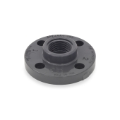 Spears 1-1/4" FIP One-Piece (Solid) PVC Sch 80 Flange, Class 150 - Image 1