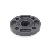 Spears 1-1/4" FIP One-Piece (Solid) PVC Sch 80 Flange, Class 150 - Image 2