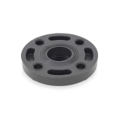 Spears 1-1/2" FIP One-Piece (Solid) PVC Sch 80 Flange, Class 150 - Image 2