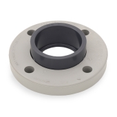 Spears 3" Socket, Van Stone (Swivel) PVC Sch 80 Flange w/ Glass-Reinforced Ring, Class 150 - Image 1