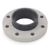 Spears 4" Socket, Van Stone (Swivel) PVC Sch 80 Flange w/ Glass-Reinforced Ring, Class 150 - Image 1