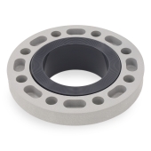Spears 4" Socket, Van Stone (Swivel) PVC Sch 80 Flange w/ Glass-Reinforced Ring, Class 150 - Image 2
