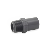 Spears 1/2" PVC (Sch 80) MIP x Spigot Adapter - Image 1