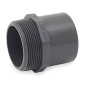Spears 2" PVC (Sch 80) MIP x Spigot Adapter - Image 1
