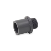 Spears 3/4" x 1" PVC (Sch 80) MIP x Spigot Adapter - Image 2
