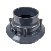 Sioux Chief LittleMax Round PVC Floor Drain, 4" PVC Hub - Image 2