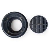 Sioux Chief LittleMax Round PVC Floor Drain, 4" PVC Hub - Image 3
