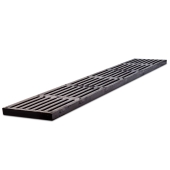 Sioux Chief 36" Heavy-Duty Ductile Iron FastTrack Cross-Slot Grate, ADA compliant - Image 1