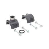 Spears 2" PVC Pipe x 3/4" FIP Threaded SR (Special Reinforced) Clamp-On Saddle Tee, Sch 80 - Image 2