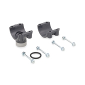 Spears 2" PVC Pipe x 1" FIP Threaded SR (Special Reinforced) Clamp-On Saddle Tee, Sch 80 - Image 3