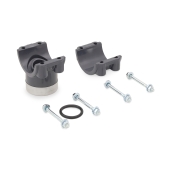 Spears 2" PVC Pipe x 1-1/2" FIP Threaded SR (Special Reinforced) Clamp-On Saddle Tee, Sch 80 - Image 3