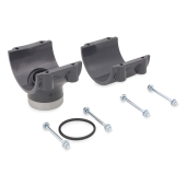 Spears 4" PVC Pipe x 2" FIP Threaded SR (Special Reinforced) Clamp-On Saddle Tee, Sch 80 - Image 3