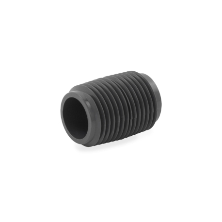 Spears 1/2" x Close PVC (Sch. 80) Threaded Pipe Nipple