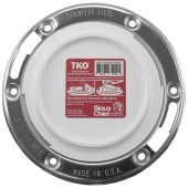 Sioux Chief 4" Hub, Total Knockout Closet Flange (TKO) w/ Swivel St. Steel Ring, SCH40 PVC - Image 3