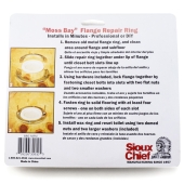 Sioux Chief "Moss Bay" Style Steel Closet Flange Repair Ring Kit w/ Bolts - Image 2