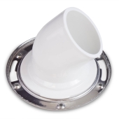 Sioux Chief 3" Inside DropKick Offset Closet Flange w/ Swivel St. Steel Ring - Image 4