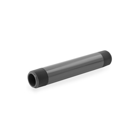 3/4" x 6" PVC (Sch. 80) Threaded Pipe Nipple Spears