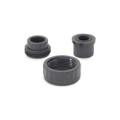 Spears 3/4" PVC (Sch 80) Socket Union w/ EPDM O-ring - Image 2