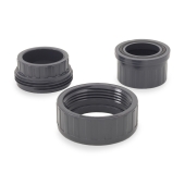 Spears 2" PVC (Sch 80) Socket Union w/ EPDM O-ring - Image 2