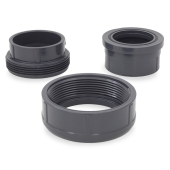 Spears 4" PVC (Sch 80) Socket Union w/ EPDM O-ring - Image 2