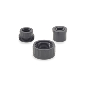 Spears 1/2" PVC (Sch 80) FIP Threaded Union w/ EPDM O-ring - Image 2