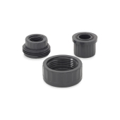 Spears 3/4" PVC (Sch 80) FIP Threaded Union w/ EPDM O-ring - Image 2