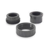 Spears 1-1/2" PVC (Sch 80) FIP Threaded Union w/ EPDM O-ring - Image 2