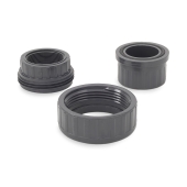 Spears 2" PVC (Sch 80) FIP Threaded Union w/ EPDM O-ring - Image 2