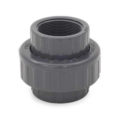 Spears 2" PVC (Sch 80) FIP Threaded Union w/ EPDM O-ring