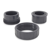 Spears 3" PVC (Sch 80) FIP Threaded Union w/ EPDM O-ring - Image 2