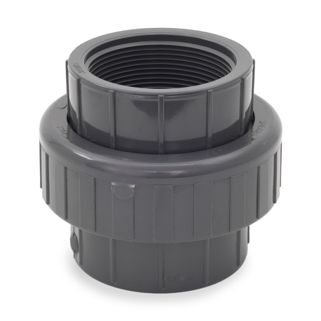 Spears 3" PVC (Sch 80) FIP Threaded Union w/ EPDM O-ring