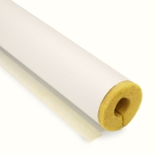 Johns Manville 1-5/8" ID (1-1/4" IPS or 1-1/2" CTS) x 1" Wall, Micro-Lok High Performance Fiberglass Pipe Insulation, 3ft - Image 1