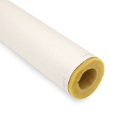 Johns Manville 2-1/8" ID (2" CTS) x 1" Wall, Micro-Lok High Performance Fiberglass Pipe Insulation, 3ft - Image 2
