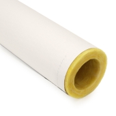 Johns Manville 3-1/8" ID (3" CTS) x 1" Wall, Micro-Lok High Performance Fiberglass Pipe Insulation, 3ft - Image 2