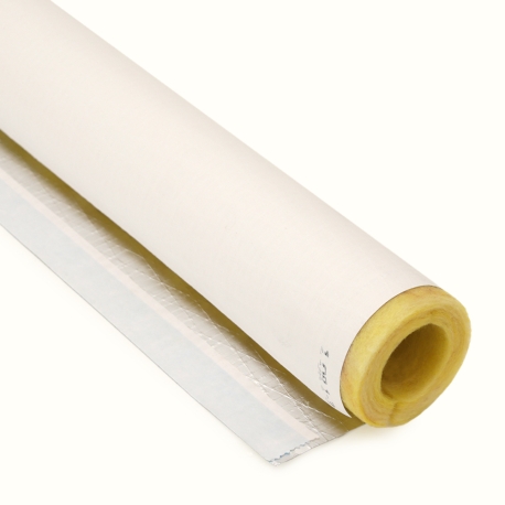 Johns Manville 1-5/8" ID (1-1/4" IPS or 1-1/2" CTS) x 1/2" Wall, Micro-Lok High Performance Fiberglass Pipe Insulation, 3ft