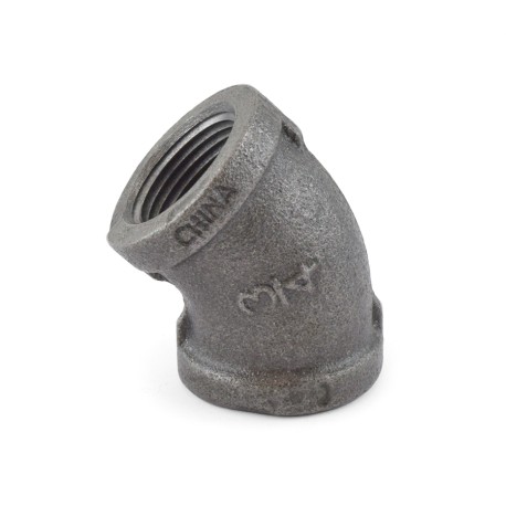 Matco-Norca 3/4" Black 45° Elbow (Imported)