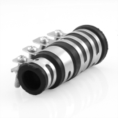 Sioux Chief Universal Dishwasher Tailpiece Drain Connector/Adapter w/ Hose Clamps - Image 2